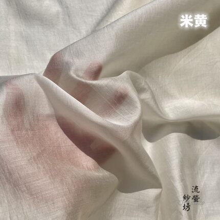 10d天丝棉质布料透气连衣裙防晒里衬衫汉服女装莱赛尔lolita面料