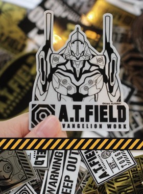 EVA A.T.FIELD  新世纪福音战士 初号机 耐水耐光 户外贴纸 车贴