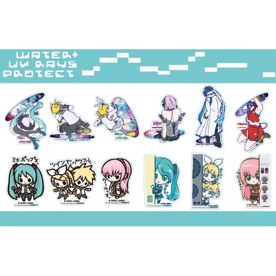 初音防水户外贴纸卡贴