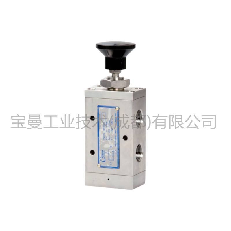 Sitecna不锈钢二通先导复位滑阀DPP52SS08NHN带丁腈橡胶密封件