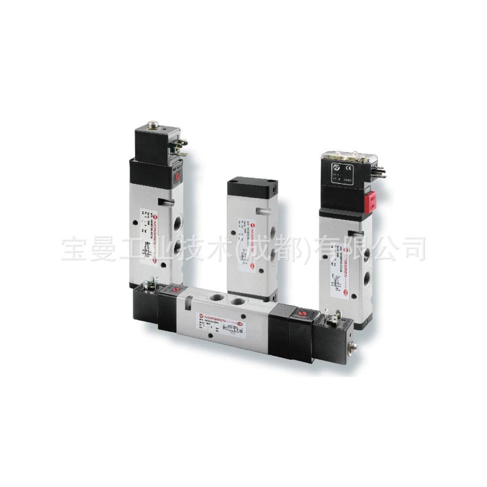 英国诺冠NORGREN阀管式连接阀2x3/2电磁阀V61B313A-A2000