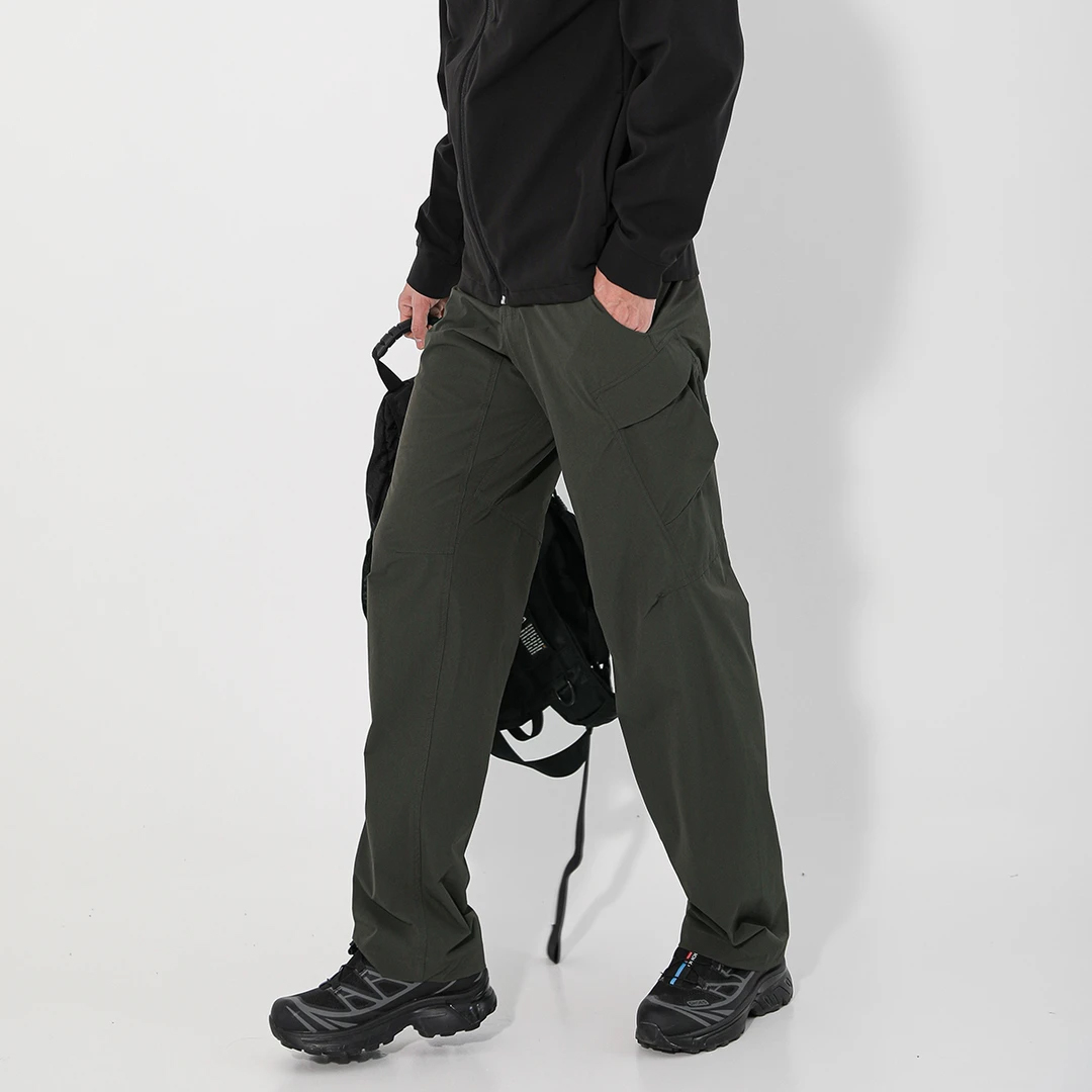 春秋季男士速干口袋户外冲锋裤