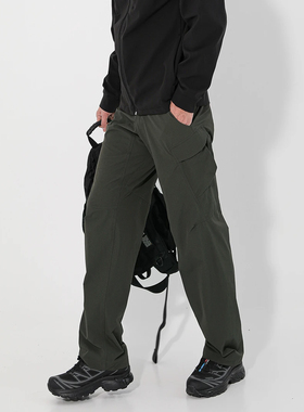 小歪工作室 Rampart壁垒春秋季男士速干口袋户外冲锋裤休闲工装裤