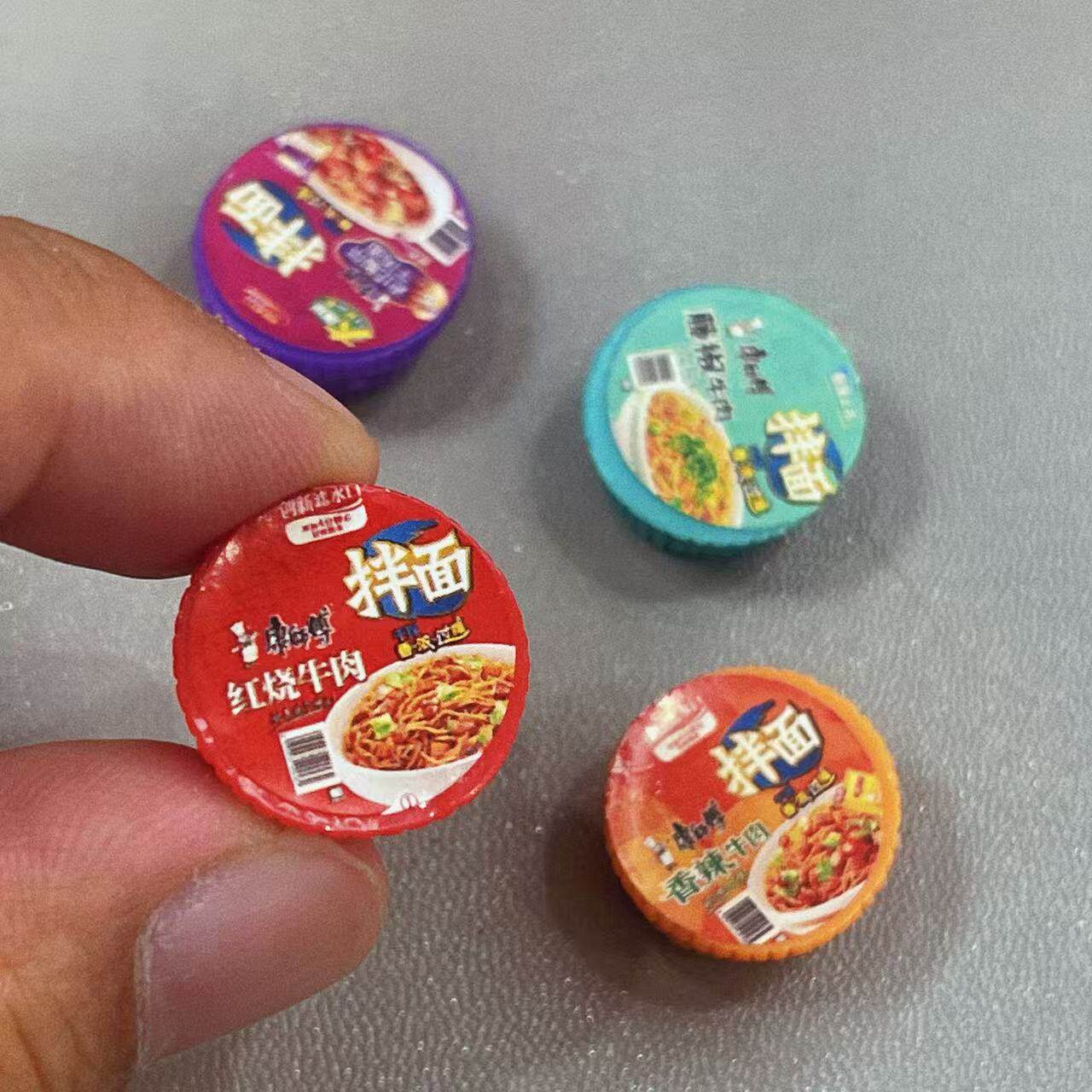 仿真食玩迷你便面拌面桶超市