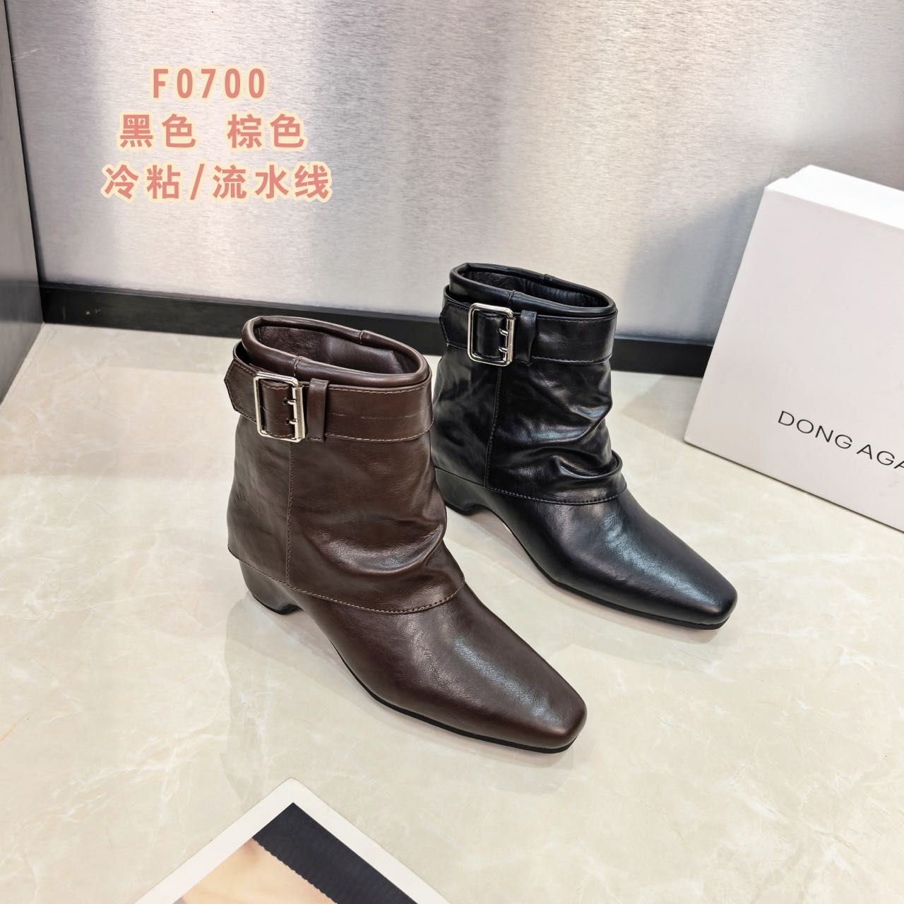 2026春季新款女鞋厚底时尚休闲鞋潮流百搭舒适小众原创短靴