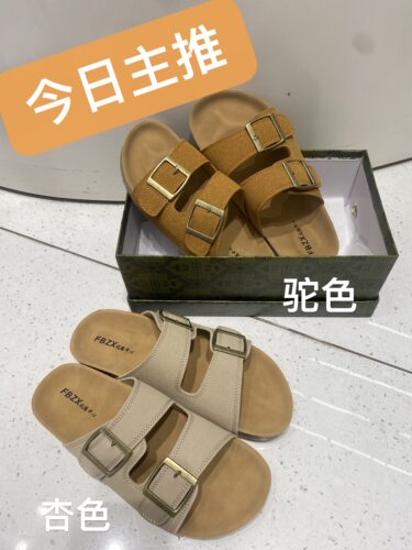 2026春季新款女鞋厚底增高勃肯鞋女百搭休闲半拖鞋ins潮拖鞋