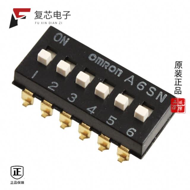 原厂正品A6SN-6104全新SWITCH SLIDE DIP SPST 25MA 24V