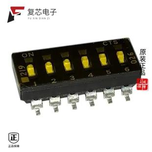 219 SPST 6LPSTR全新SWITCH DIP 100MA SLIDE 原厂正品