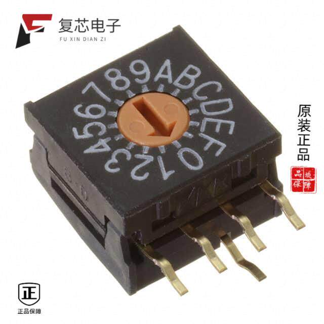 原厂正品FR01FR16H全新SWITCH ROTARY DIP HEX 100MA 5V