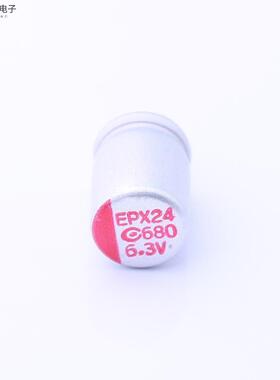 原厂正品6R3AREP681M06X8全新680uF ±20% 6.3V