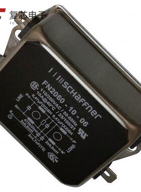 FN2060-10-06全新LINE FILTER 250VAC 10A CHASS M