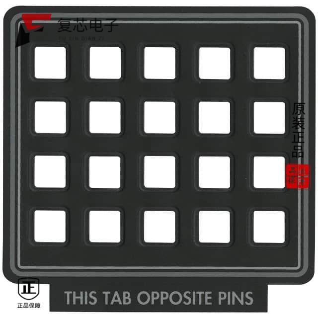 原厂正品88-201全新CLEAR OVERLAY FOR 20 KEY KEYPAD