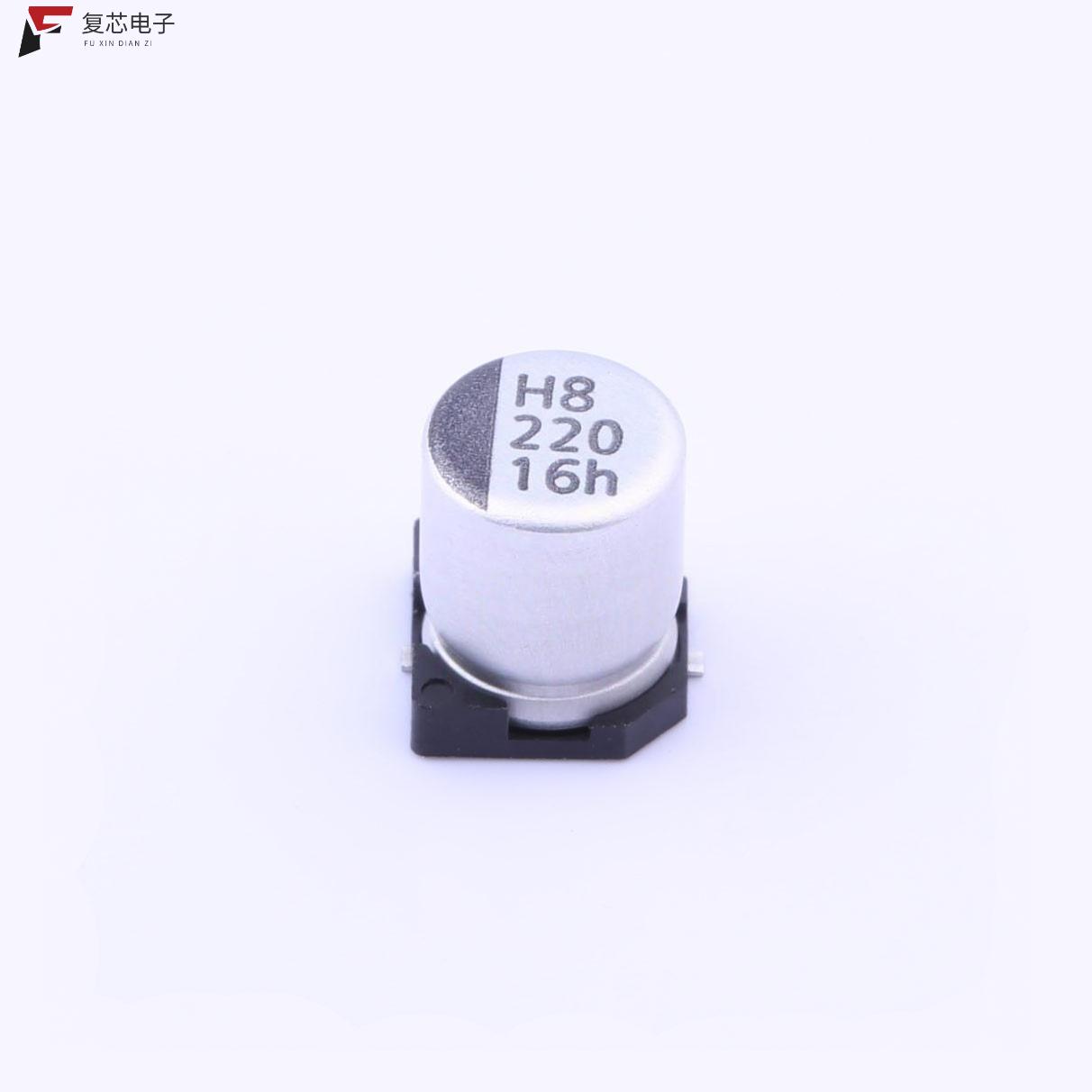 原厂正品VEH221M1CTR-0607全新贴片铝电解电容 ±20% -