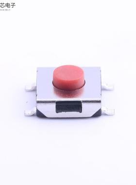 原厂正品K2-1157SP-C4SB-01全新红色按柄 6.4mm*6.0mm*