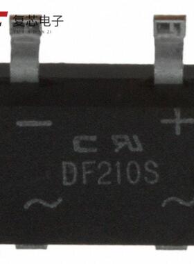 DF210S-G全新BRIDGE RECT 1PHASE 1KV 2A DFS原厂正品