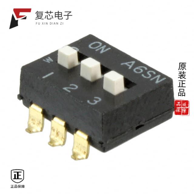 原厂正品A6SN-3104全新SWITCH SLIDE DIP SPST 25MA 24V