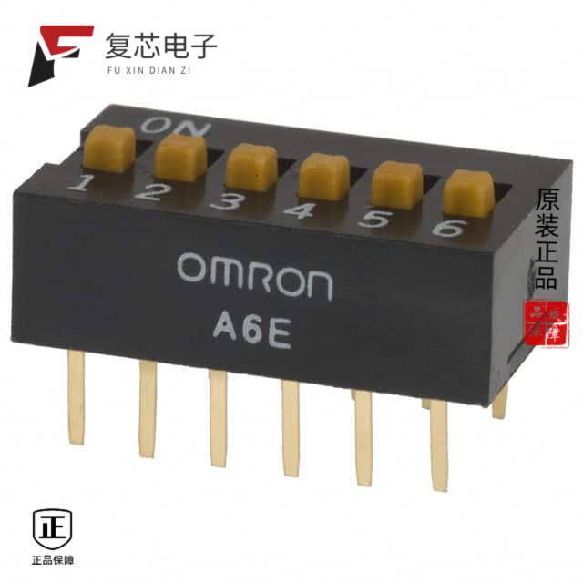 原厂正品A6E-6104-N全新SWITCH SLIDE DIP SPST 25MA 2