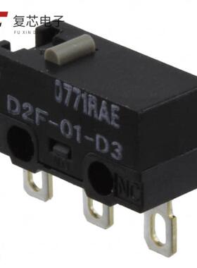 原厂正品D2F-01-D3全新SWITCH SNAP ACT SPDT 100MA 30V
