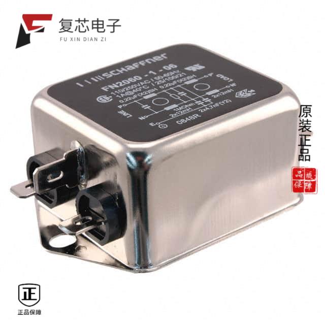 原厂正品FN2060-1-06全新LINE FILTER 250VAC 1A CHASS
