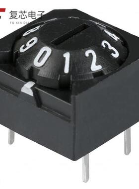 原厂正品A6A-10R全新SWITCH ROTARY DIP BCD 100MA 28V