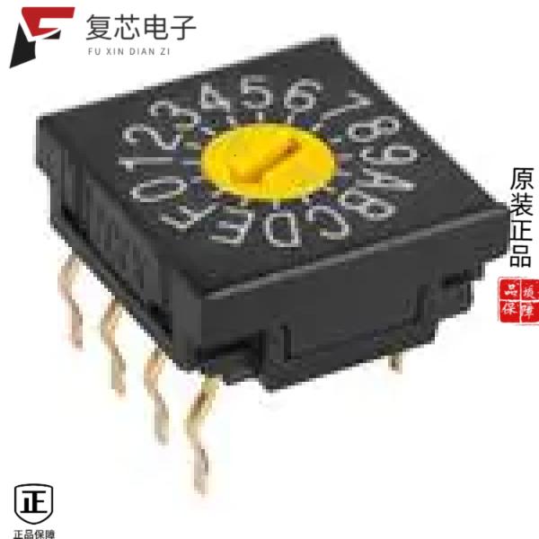 原厂正品FR01FC16P全新SW ROTARY DIP HEX COMP 100MA