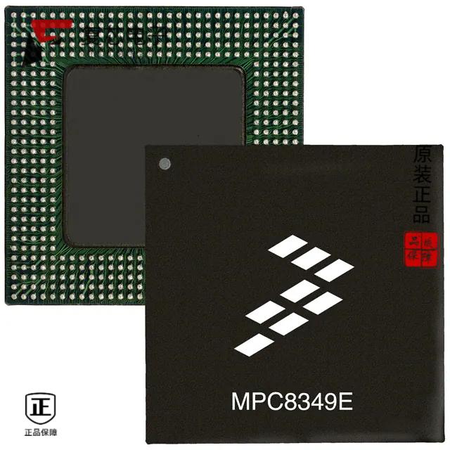 原厂正品MPC8347VVALFB全新IC MPU MPC83XX 667MHZ 672