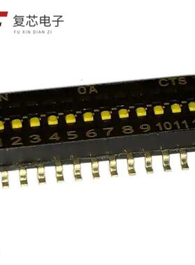 原厂正品218-12LPSTRF全新SWITCH SLIDE DIP SPST 25MA