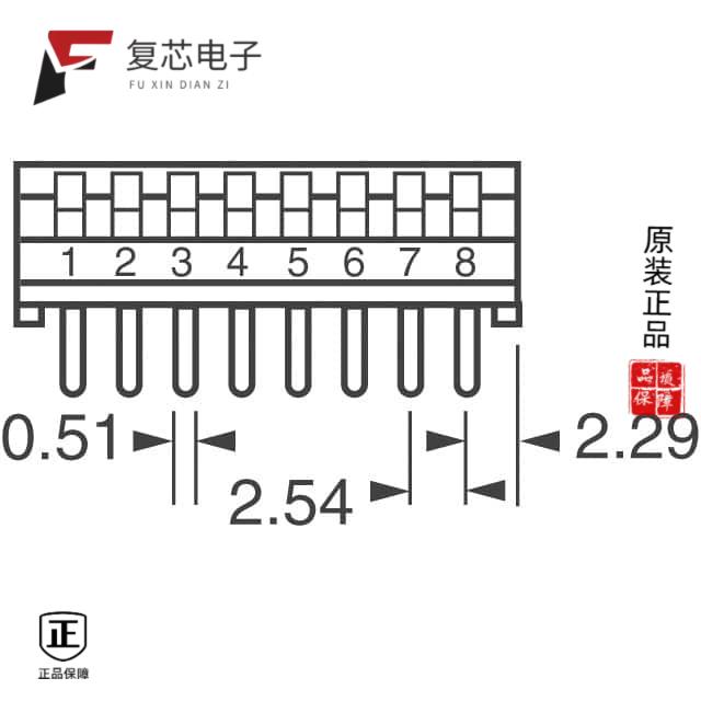 原厂正品76PSB06T全新SWITCH PIANO DIP SPST 150MA 30V