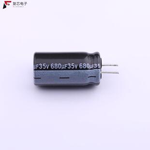 ±20% 1020G全新直插铝电解电容 RGA681M1VCC 原厂正品