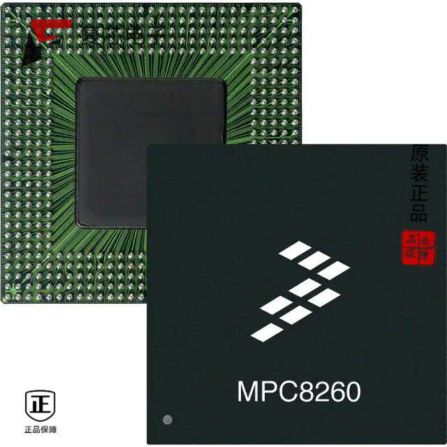原厂正品MPC8270CVVUPEA全新IC MPU MPC82XX 450MHZ 48
