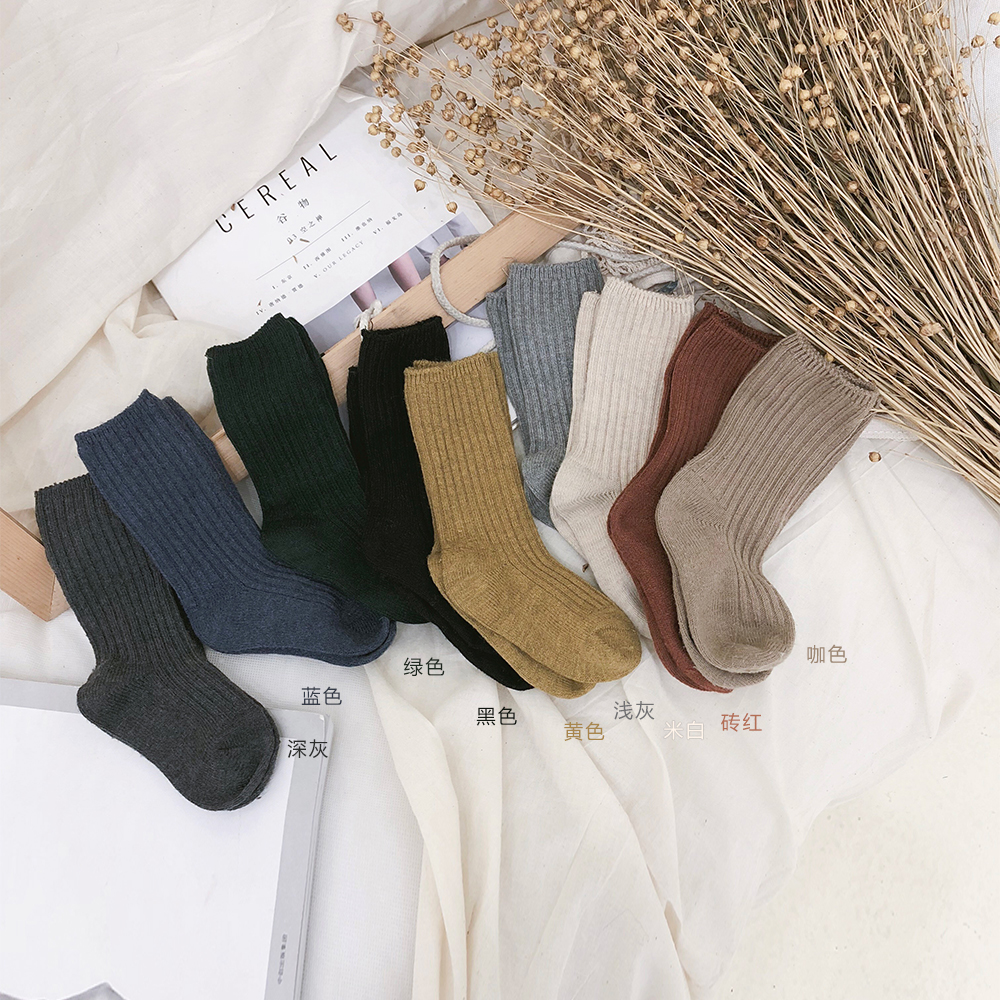 百搭 9色袜羊毛袜柒号童仓新款男女童潮款短袜中筒袜|ruв категории Детская одежда, носки (детей в возрасте 0 - 16) - от Buy2taobao.com для оказания профессиональной услуги покупки агента Taobao