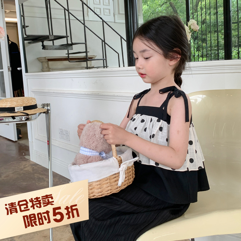 女童波点韩版柒号童仓