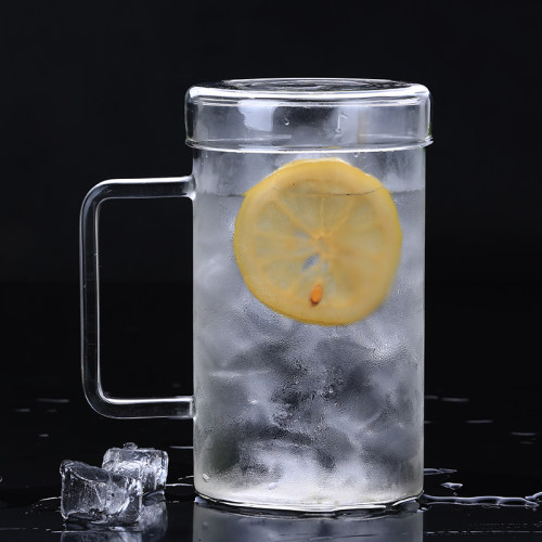 大容量带有透明加厚懒人玻璃杯