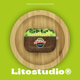 litostudio原创可爱猕猴桃适用苹果AirPods4代耳机软壳3pro保护套无线蓝牙12代二三代个性 潮流2025