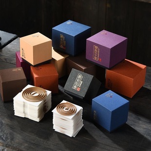 礼盒盘香鹅梨檀香家用室内熏香惠安沉香老山檀香香味持久净化空气