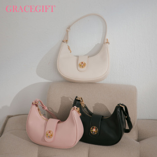 【台湾代购】Grace gift美少女战士腋下包女饺子包复古百搭单肩包