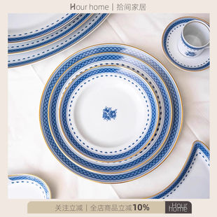 Vista VELHA系列餐盘汤碗陶瓷壶杯碟甜点盘 Alegre葡萄牙COZINHA