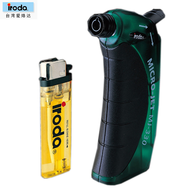 原装台湾IRODA爱烙达 MJ-330 火凤凰 电子点火 防风喷火枪 焊枪