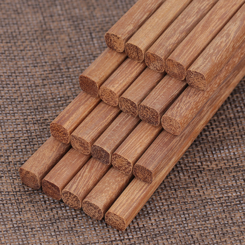 天然无漆无蜡坤甸木筷子25厘米实木餐具防霉快子家用复古耐用环保,餐饮具,筷子,淘宝优惠券,粉丝福利购,淘宝优惠卷