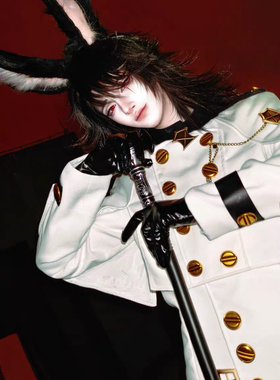 现货真人实拍FF14最终幻想14寄叶五一式男装法衣尼尔cosplay服