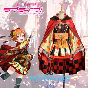 胡桃夹子cos Lovelive 大正和服觉醒后 星空凛 cosplay服装
