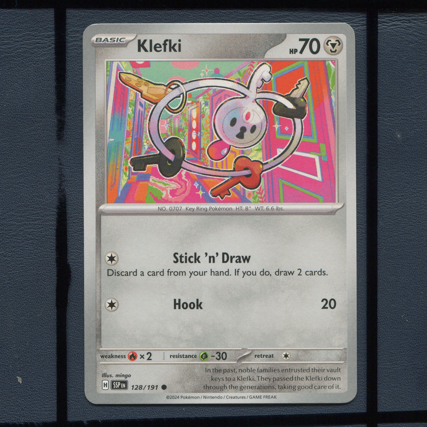 宝可梦美版英文版国际版 激增电光 钥圈儿 SSP-128