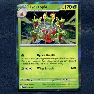 宝可梦正版卡牌 英文国际版 命运劲敌 蜜集大蛇 DRI-018 美版