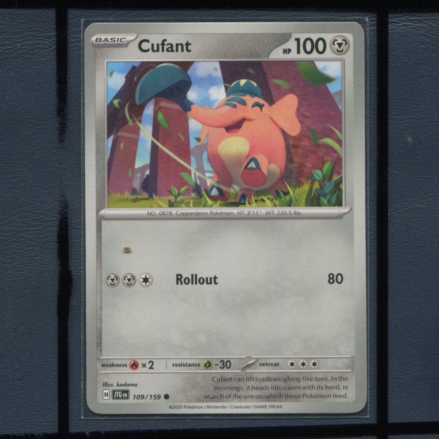 宝可梦美版英文版国际版 同行之旅 铜象 JTG-109