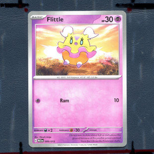 宝可梦麦当劳联名PTCG活动收藏卡牌 飘飘雏 M23-009 美版