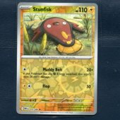 纯白闪焰 正版 宝可梦PTCG 035 卡牌 WHT 美版 泥巴鱼 反闪