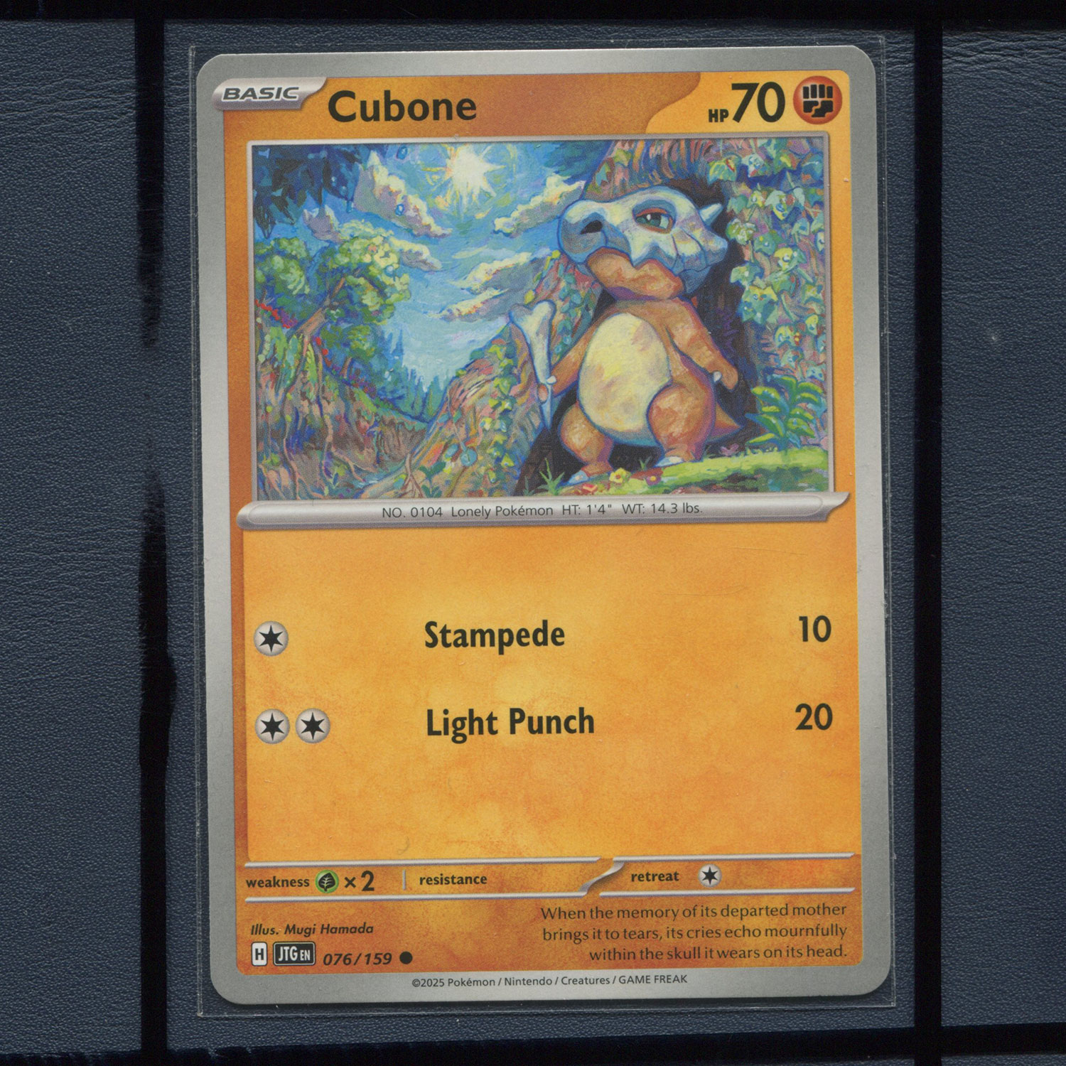 宝可梦美版英文版国际版 同行之旅 卡拉卡拉 JTG-076