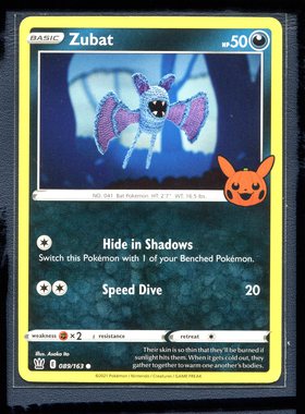 宝可梦PTCG英文版国际版美版 万圣节2022 超音蝠 TT-CHRE-089