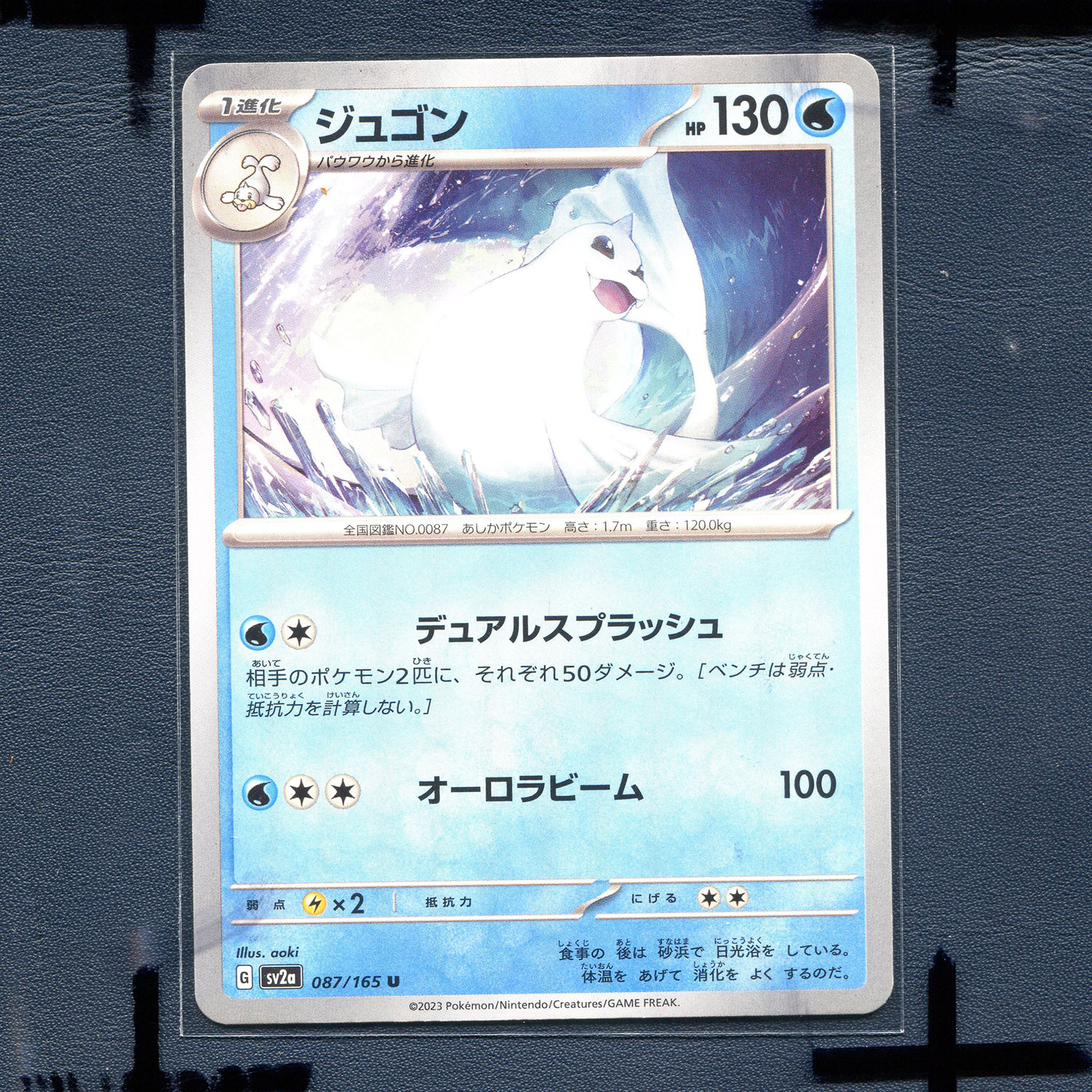 宝可梦PTCG 集换式正版卡牌朱紫151 白海狮 SV2A-087 日版