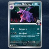 命运劲敌 卡牌 宝可梦正版 DRI 国际版 尼多诺 美版 火箭队 118